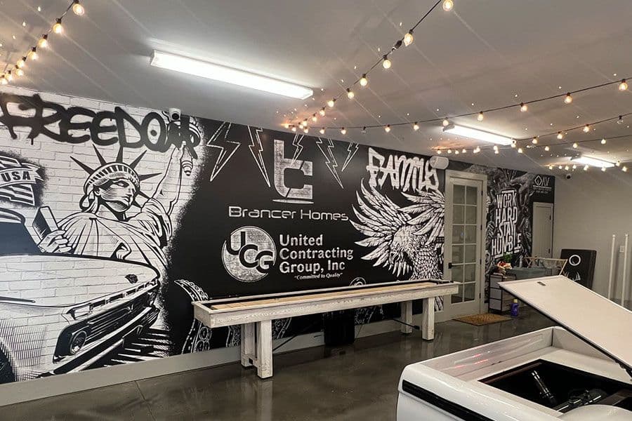 Custom Printed Wall Murals example 9