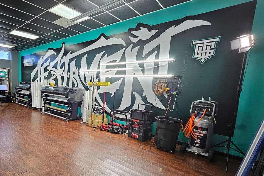 Custom Printed Wall Murals example 7