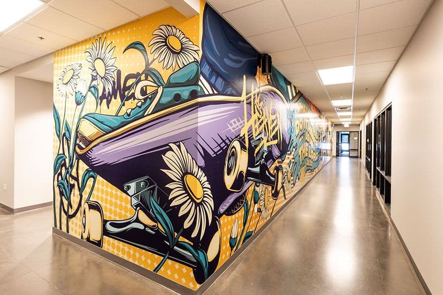 Custom Printed Wall Murals example 14