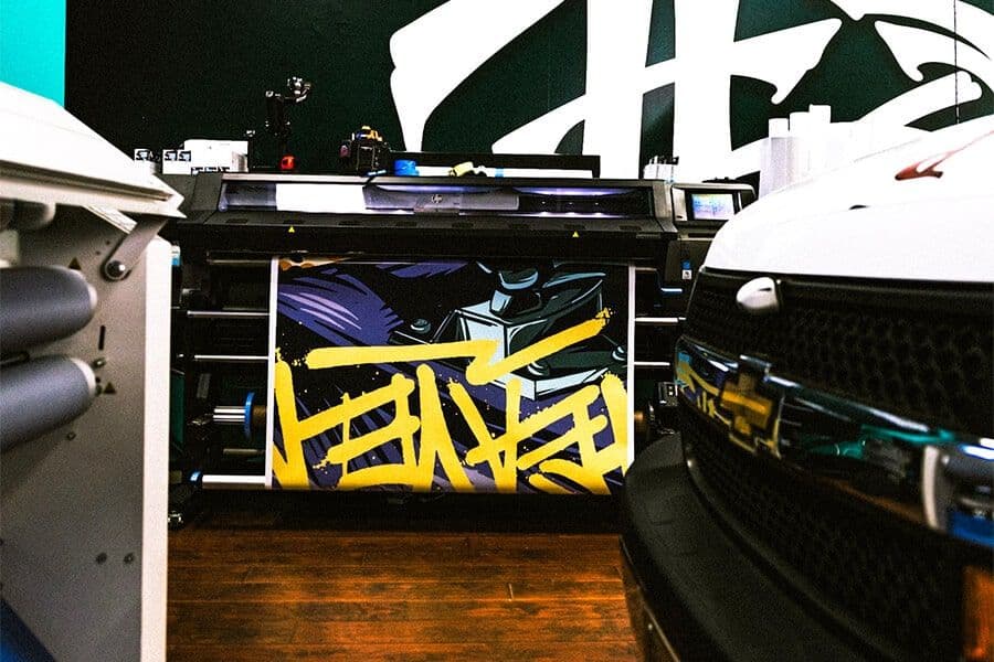 Vinyl Printing and Design Services example 1
