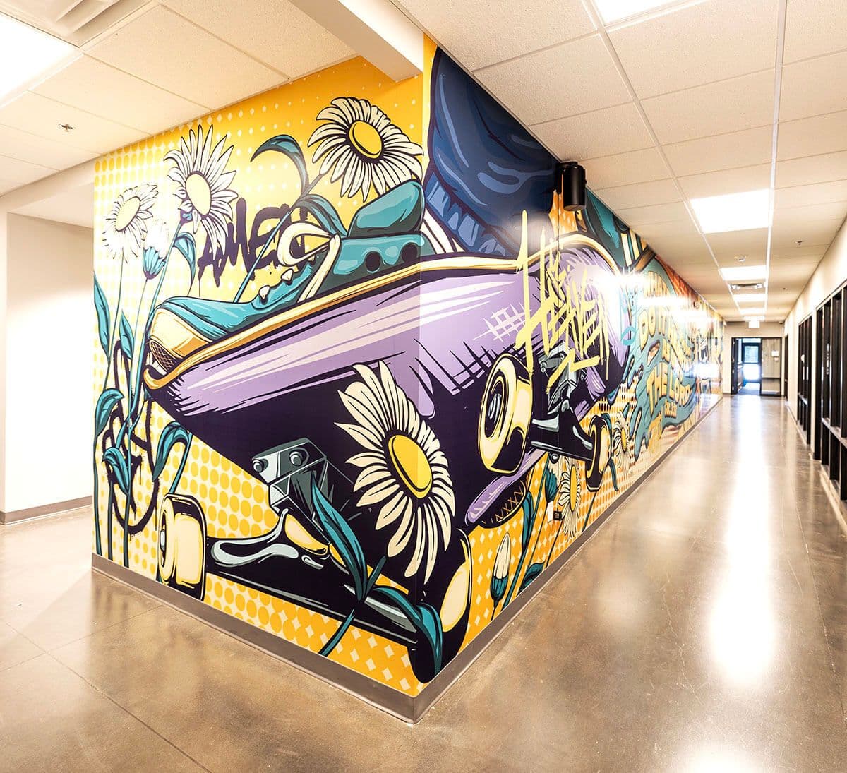 Custom Printed Wall Murals example 1