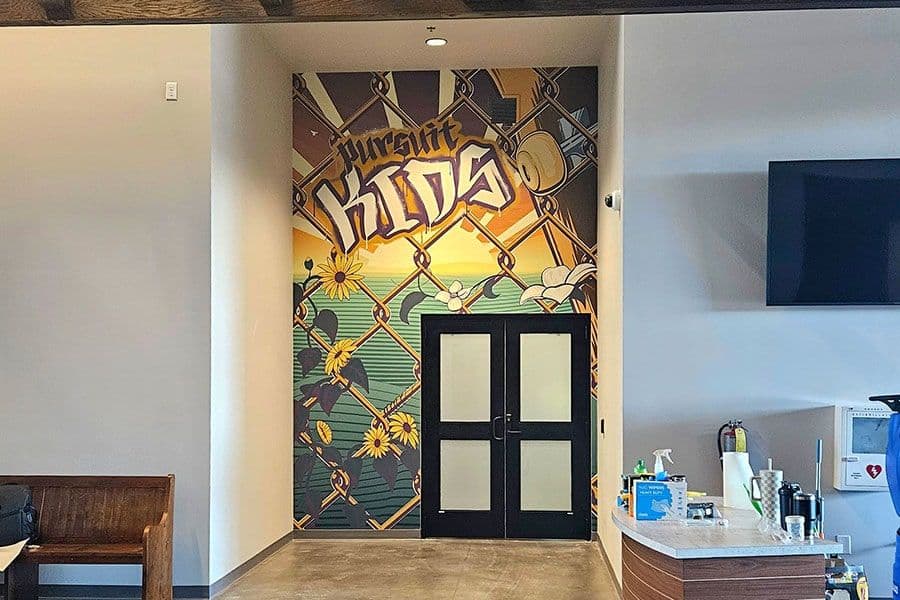 Custom Printed Wall Murals example 3