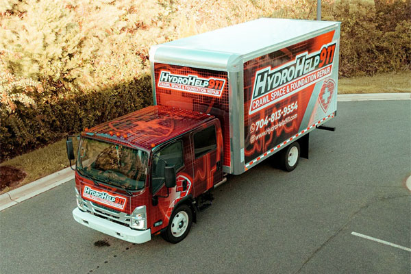 Custom Printed Wrapped BoxTruck in Charlotte NC