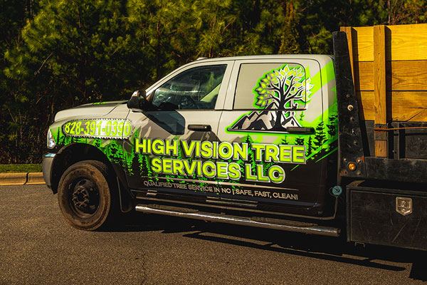 Advertising Truck Wrap in Charlotte NC